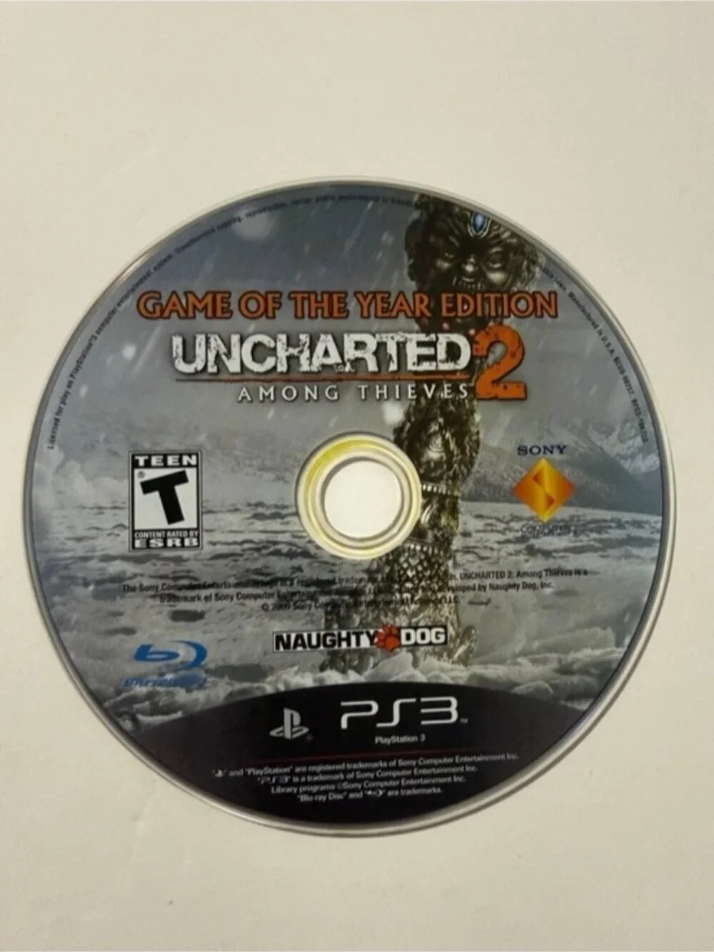 Uncharted 2 Among Thieves PS3 Game of the Year Edition Complete